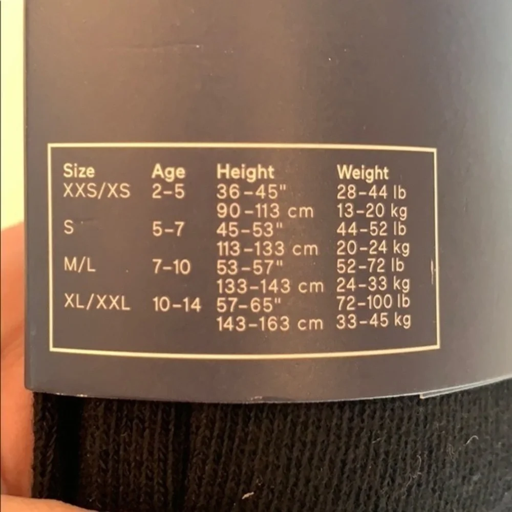 💐5/25 gap girls black tights leggings